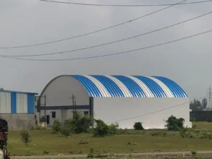 Industrial dome shed supplied by Purav Tarpaulins – trusted Dome Shed Supplier in India.